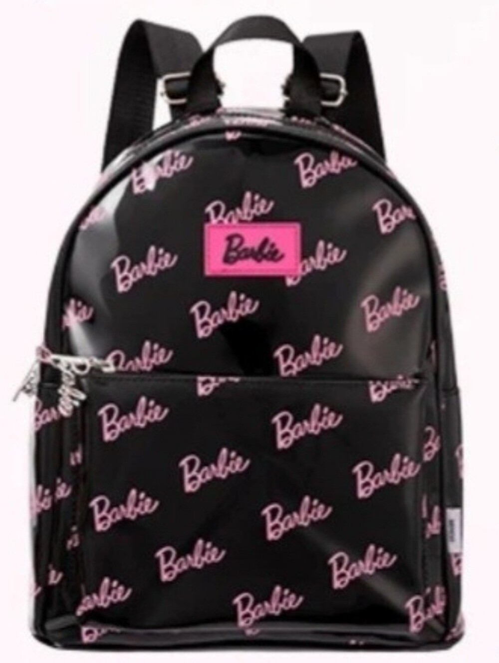 Miniso Black Barbie Logo Backpack